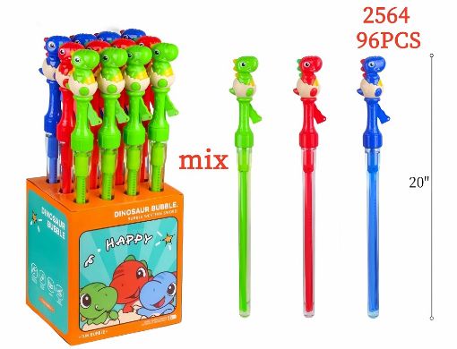 Picture of Dinosaur Bubble Stick 8 dz
