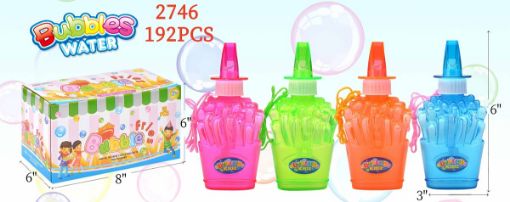 Picture of French Fries Bubble w/ Whistle 16 dz