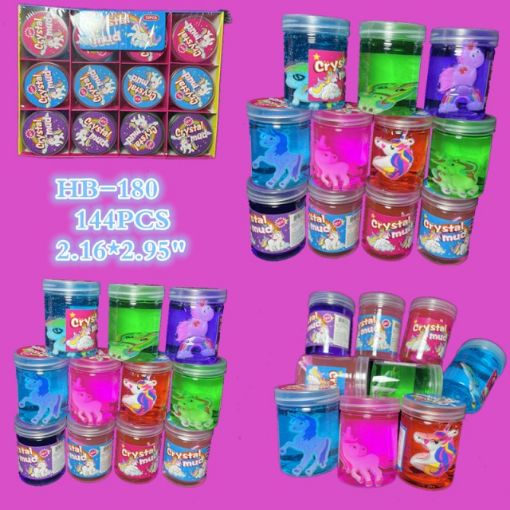 Picture of Unicorn Figure Slime 12 dz