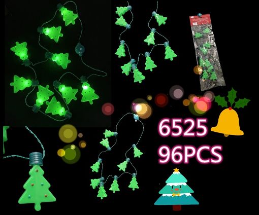 Picture of Christmas Tree LED Necklace 96 PCS