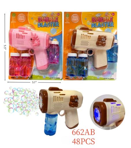 Picture of Unicorn and Bear Bubble Blaster 48 pcs