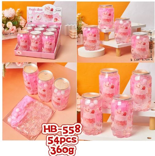 Picture of 390G Peach Slime 54 PCS