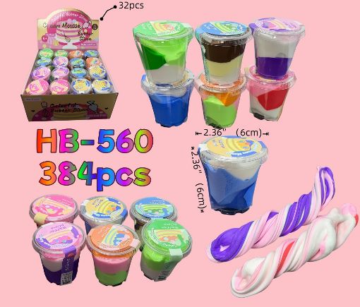 Picture of Mini 40g Butter Slime (32pc / box) 12 box