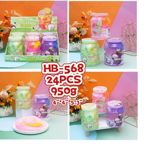 Picture of 950g Super Fruit Tea Slime 24 pcs