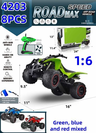 Picture of 1:6 RC Speed Road Max 8 PCS