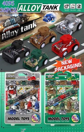 Picture of Alloy Tanks Blister Set 36 pcs