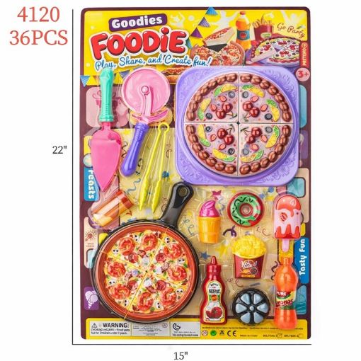 Picture of Foodie Pizza Playset 36 pcs