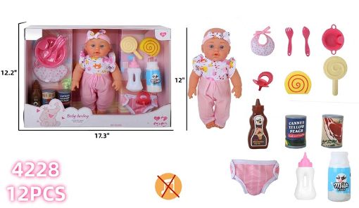 Picture of Baby Darling Playset 12 pcs